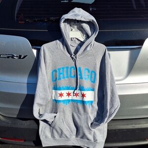Chicago Hooded Sweatshirt Gildan NWOT Unisex